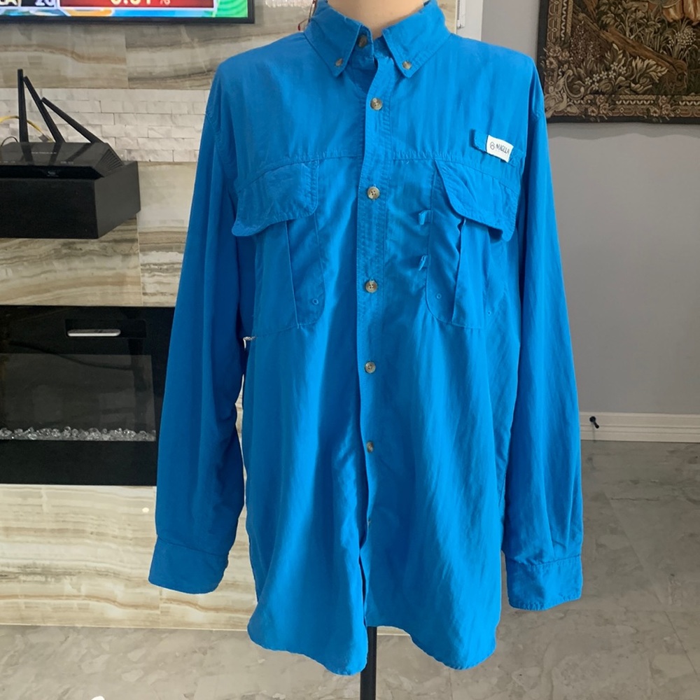 Magellan Outdoors Fish Gear Button Down Shirt.‎ Size M (48M)